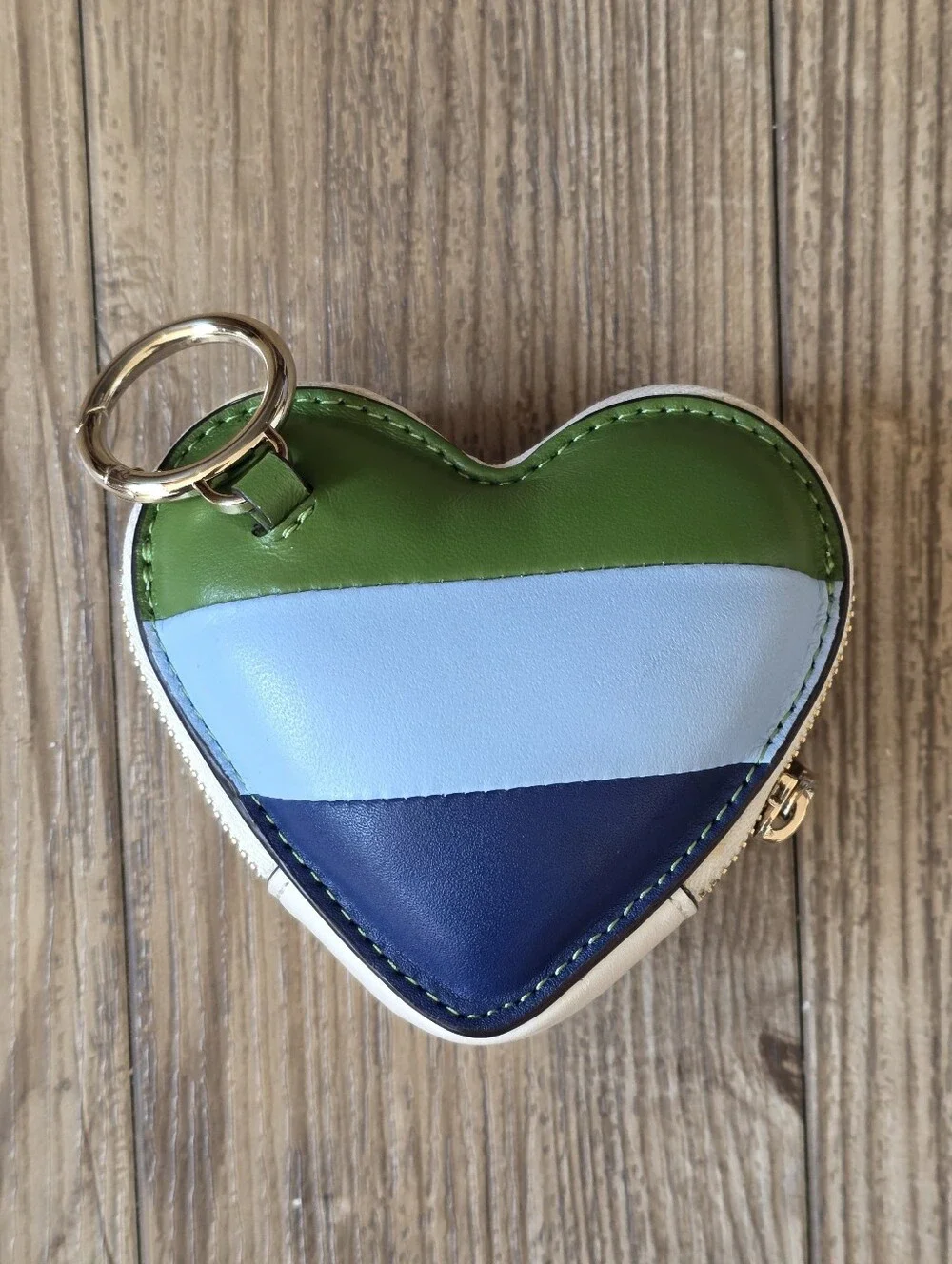 Kate Spade Rainbow 3D Heart Coin Purse
